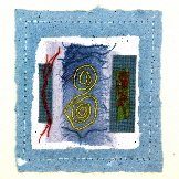 Celtic Handmade card - Woad Dreaming