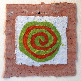 Handcrafted card - Medieval Spiral