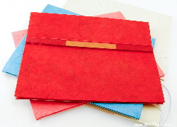 Handmade paper document folders | Wild Paper handmade paper