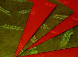 Handmade Gift Wrap paper Folded in four