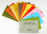 handmade paper sample and swatch packs