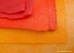 Handmade tissue paper - red, orange &  tangerine | Wild Paper handmade paper